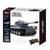 купить Конструктор Sluban B0851 Tanc Tiger, 814elem в Кишинёве 