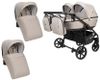 cumpără Сărucior pentru copii Angelina Carucior 2in1 pt gemeni Tvigo-Duo ECO (DTE-44) în Chișinău 