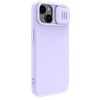 Nillkin Apple iPhone 15 Plus, CamShield Silky Silicone Case, Misty Purple 
