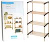 купить Этажерка Promstore 48406 Storage Solutions din lemn cu 4 niveluri, 49x28x92.5cm в Кишинёве 