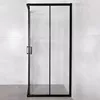 cumpără Cabină de duș Seranit Vision Killa 900x900x1850 6 мм Easy clean черный în Chișinău 