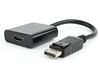 купить Gembird AB-DPM-HDMIF-002, DisplayPort male to HDMI femaile adapter cable, blister, Black в Кишинёве 