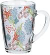 купить Чашка Glass Ink 42346 Чашка стеклянная 300ml Verso Design Средиземноморье в Кишинёве 