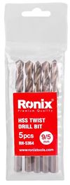 купить Сверло Ronix RH-5364 Set burghiu 9.5mm-4241 (5buc) в Кишинёве 