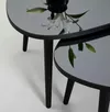 cumpără Măsuţă cafea Trendy Gusto-Negru, Fume (2 bucăți) în Chișinău 