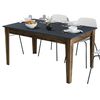 купить Стол Trendy Milan 513-Nuc, Antracit 145x75x88cm в Кишинёве 