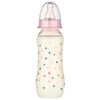 ”Baby-Nova” Biberon din silicon cu gât standart, 0-24 luni, 240ml., debit mediu, fără BPA, 1 buc./cutie de carton (48010)