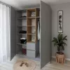 купить Шкаф Smartex (15844) N14 160cm Grafit+St.Inchis в Кишинёве 
