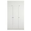 купить Шкаф Trendy Minar 3 Mebran Kapak 2 255-Alb, 135x255x52cm в Кишинёве 