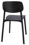 купить Стул Jumi CM-275164 Scaun terasa LARA din plastic, Negru в Кишинёве 