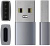 купить Переходник для IT Satechi Type-A to TypeC Adapter Gray в Кишинёве 
