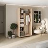 cumpără Dulap my-STYLE C10H2T03BM03-U11, 100x220, дуб сонома în Chișinău 