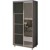 cumpără Dulap my-STYLE C10H1T04BM02-U21, 100x210, антрацит în Chișinău 