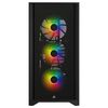 cumpără Carcasa Case Middletower Corsair iCUE 4000X RGB Tempered Glass Mid-Tower ATX Case Black no PSU, Gaming, USB 3.1 Type-C, USB 3.0, Audio-out, 3x120mm AirGuide RGB Fans, CC-9011204-WW (carcasa/корпус) în Chișinău 