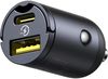 cumpără Încărcător pentru automobil Baseus C00035001121-02 1*Type-C 30W, Tiny Star Series, Black în Chișinău 