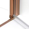купить Душевая кабина New Trendy New Soleo Copper Brushed pentagonal 90x90x195 Hinged 6mm Active Shiel K-1701 в Кишинёве 