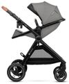 cumpără Сărucior pentru copii KinderKraft Esme 2in1 Moonlight Grey (KSESME00GRY2000) în Chișinău 
