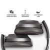 купить Trust Eaze Bluetooth Wireless Over-ear Headphones Black, Bluetooth and wired via the included 3.5mm cable, 40mm drivers,  30 hours playtime on a single charge, built-in microphone, Black в Кишинёве 