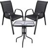 cumpără Set mobilier de grădină Jumi 2 fotolii Fiesta + masa sticla (967977-OM) în Chișinău 
