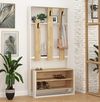 купить Мебель для прихожей Trendy Chester Alb, Stejar, 90x180x36cm (GTR001330) в Кишинёве 