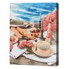 cumpără Tablou pe numere BrushMe BS51331 Pictura pe numere 40x50cm Eco Picnic langa mare în Chișinău 