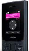 купить Телефон мобильный Nokia 110 (2023) Dual SIM 4G RO/RU Black в Кишинёве 