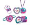 купить Набор для творчества miscellaneous 34068INT Barbie Sparkling Sweet Heart Lip Gloss Lockets в Кишинёве 
