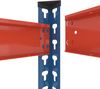 купить Cтеллаж складской Nex Home Raft metalic Titan 1800x1600x500mm, 4 nivele PAL, Blue/Orange в Кишинёве 