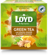 LOYD Green Lemon, Honey, Ginger, зеленый чай, 20 пак