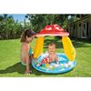 Piscină gonflabilă pentru copii cu baldachin “Ciuperca” 102х89 cm, 45 L, 1-3 ani  INTEX 