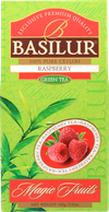 Ceai verde Basilur Magic Fruits, Raspberry, 100 g
