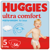 Scutece Huggies Ultra Comfort pentru băieţel 5 (12-22 kg), 56 buc.