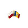 Значок - Флаг Польша & Молдова