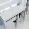 cumpără Dulap pentru lavoar Bayro Positano Duo под умыв. Argo 1000, белый мат în Chișinău 