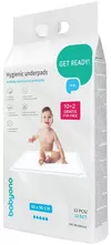 cumpără Accesoriu pentru înfășat BabyOno 0509 Cearceafuri igienice 60*90 sm. (10 buc) în Chișinău 