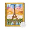 купить Картина по номерам Art Gallery GA76392 Mozaic cu diamante 40x50cm Turnul Eiffel si nori multicolori в Кишинёве 