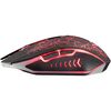 купить Мышь игровая Trust Gaming Mouse GXT 107 Izza Wireless, Micro receiver, 800-2400 dpi, 6 buttons and unique LED light design, Rubberized top cover for a firm grip, Black в Кишинёве 