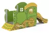 купить Детская площадка PlayPark 1254 Поезд с горкой ДС-54 в Кишинёве 