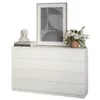 купить Комод MebelStar NEO 8S 160x43x98 White (MBS-1101) в Кишинёве 