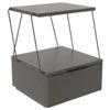 cumpără Noptieră Trendy Tekoba Antracit, 42x52x41cm (GTR001530) în Chișinău 
