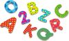 cumpără Jucărie Viga 59429 Colorful Magnetic Letters Numbers 77 pcs în Chișinău 