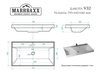купить Умывальник Marrbaxx Dakota V032D1 в Кишинёве 