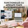 cumpără Cameră web Logitech Brio 100 Full HD Rose în Chișinău 