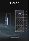 cumpără Frigider pentru vin Haier HWS77GDAU1 în Chișinău 