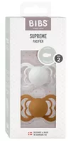 cumpără Suzetă BIBS 260358 Set 2 suzete simetrice din silicon Supreme Haze/Caramel (6-18 luni) în Chișinău 