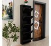 купить Полка для обуви Trendy Locking 5 Piece Metal-Black, 50x169x15cm в Кишинёве 