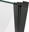 cumpără Paravan de duș Ravak Shower door Cool! 110x195 Black transparent COSD2-110 (X0VVDC300Z1) în Chișinău 