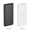 Hoco J50 Surf wireless charging mobile power bank(10000mAh) [Black]