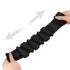 cumpără Greutăți pentru mâini și picioare HMS SNK01 2x0.5kg, iron+silicone, 28cm (17-47-324) Black în Chișinău 