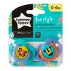 Пустышка силиконовая Fun Tommee Tippee (0-6 мес.), 2 шт.